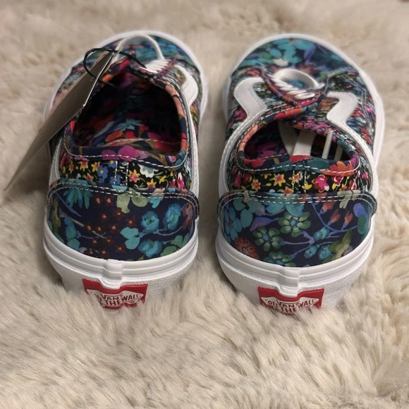 NWT VANS Old Skool Tapered Floral Sneakers - Picture 4 of 8